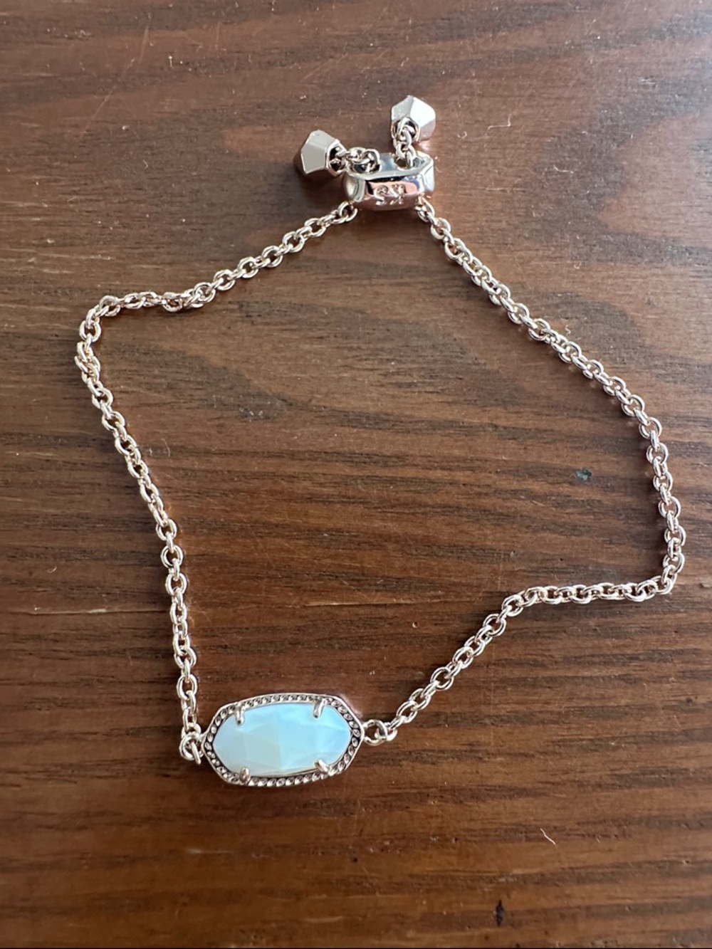 Elaina Rose Gold Adjustable Chain Bracelet